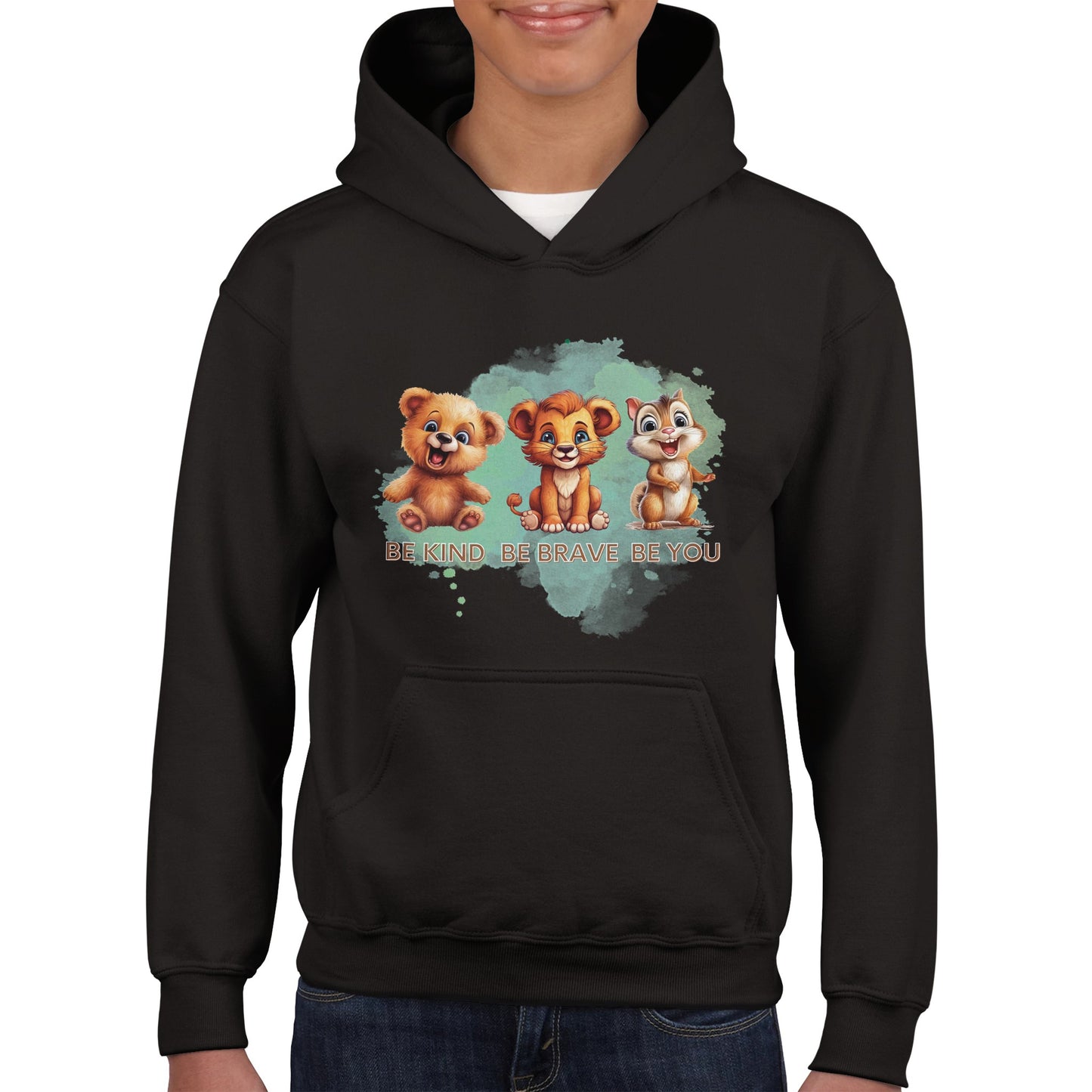 Be kind, be brave, be you Classic Kids Pullover Hoodie