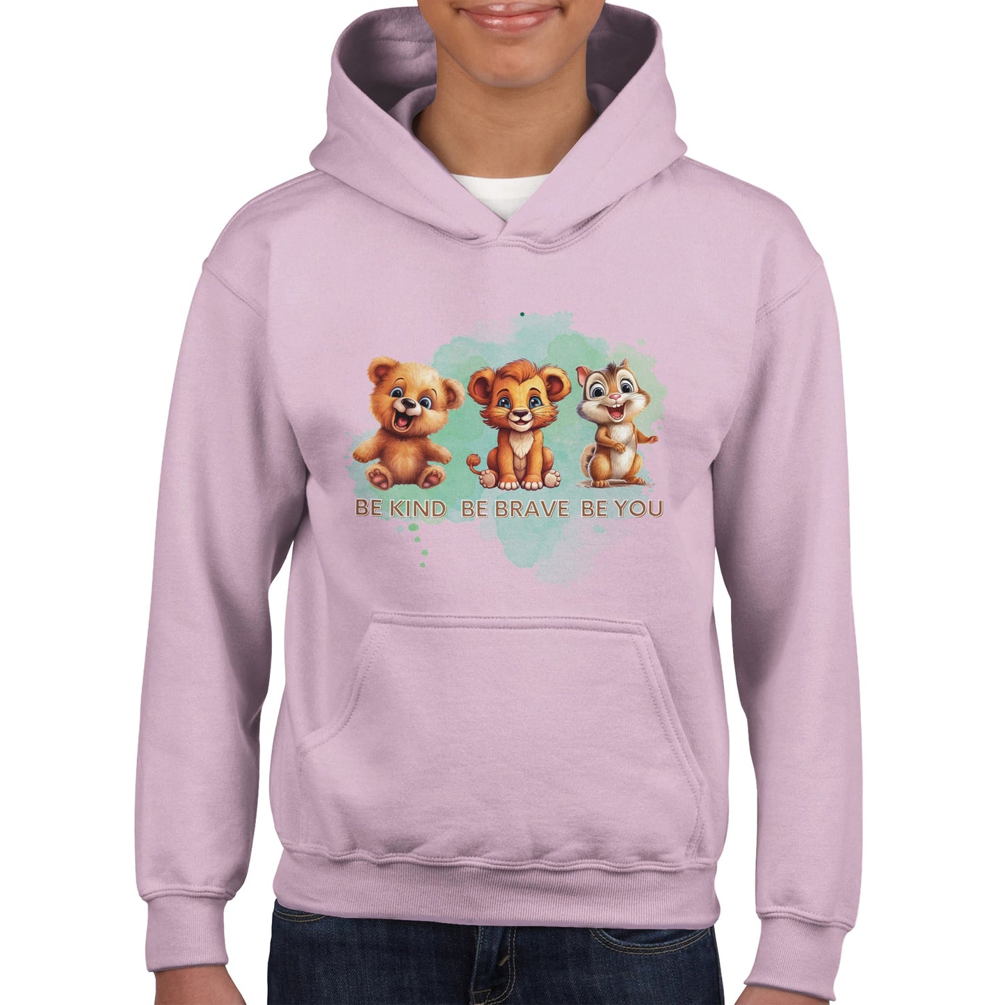 Be kind, be brave, be you Classic Kids Pullover Hoodie