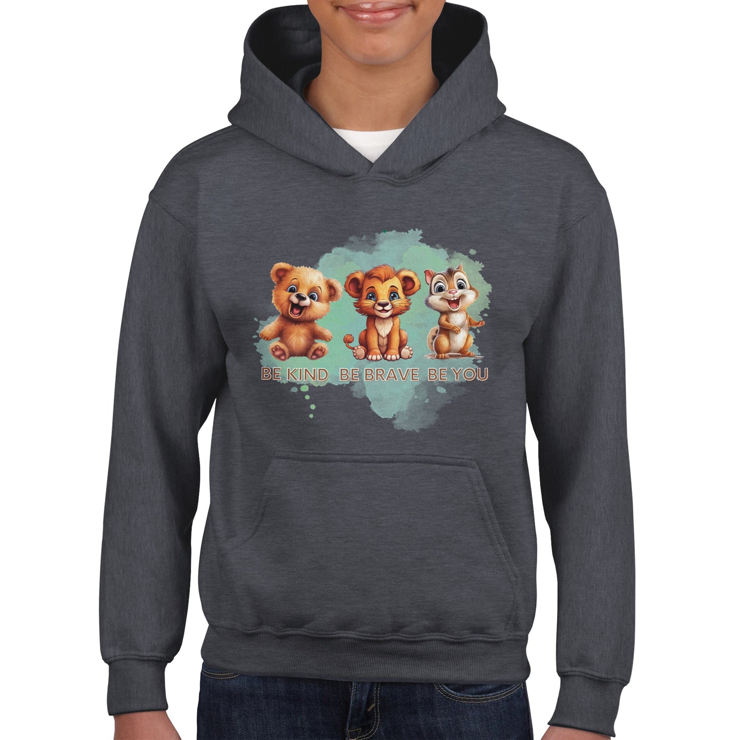 Be kind, be brave, be you Classic Kids Pullover Hoodie