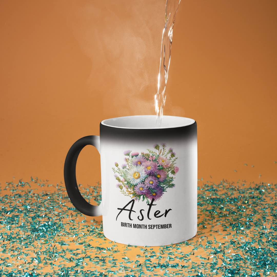 Aster flower -Magic 11oz Mug