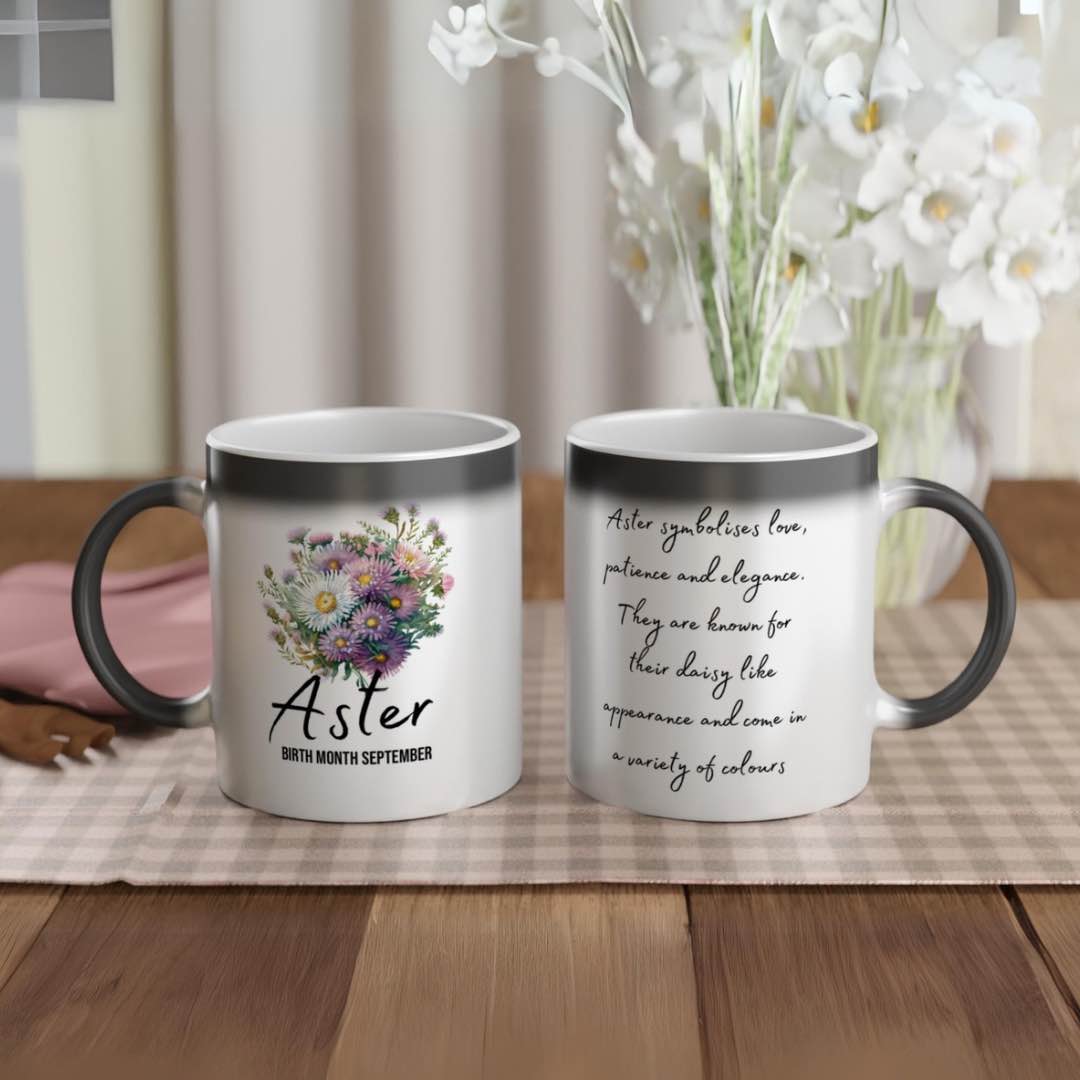 Aster flower -Magic 11oz Mug