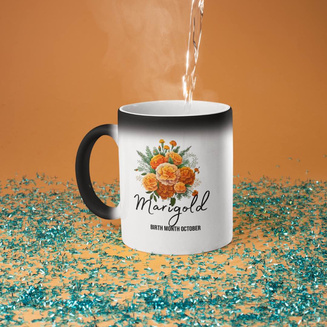 Marigold flower- magic 11oz Mug