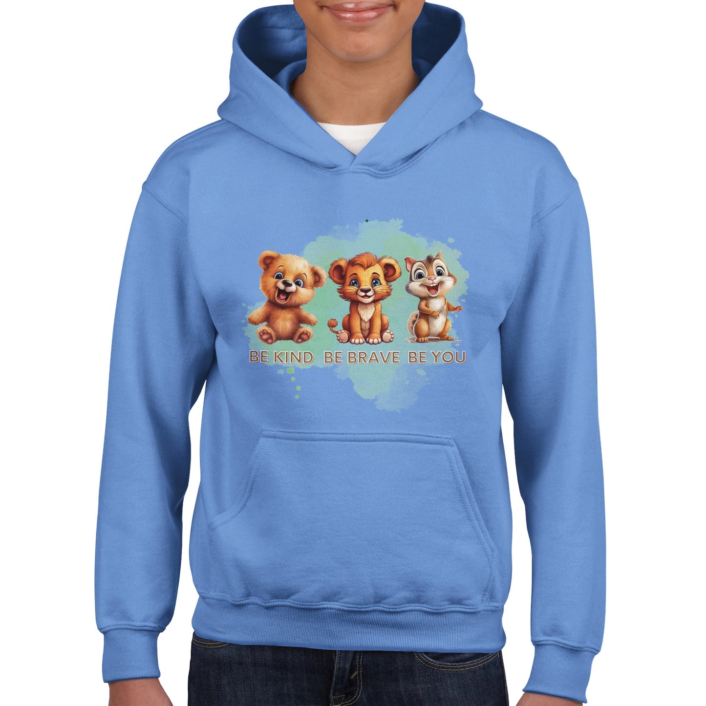 Be kind, be brave, be you Classic Kids Pullover Hoodie