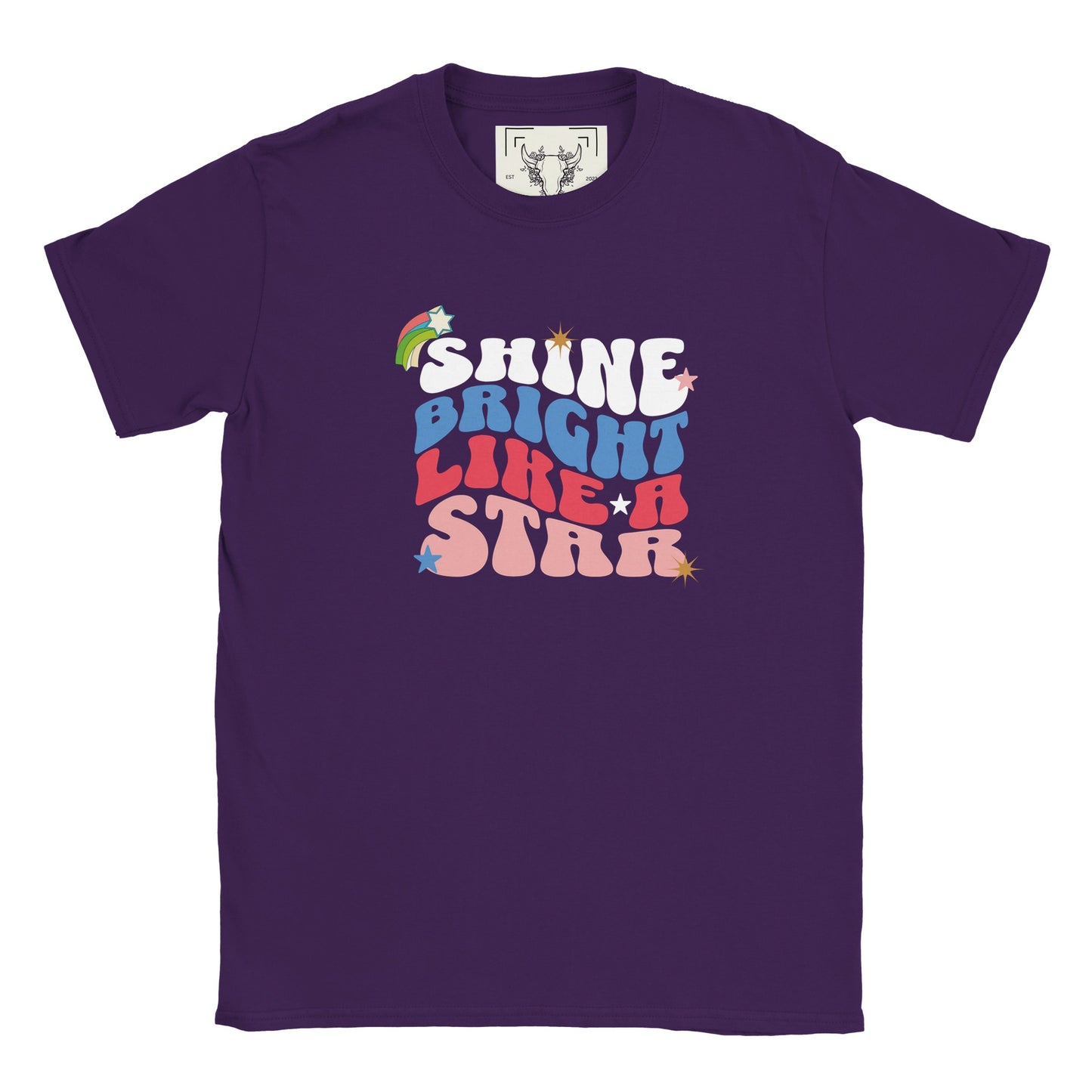 Shine bright like a star Classic Kids Crewneck T-shirt