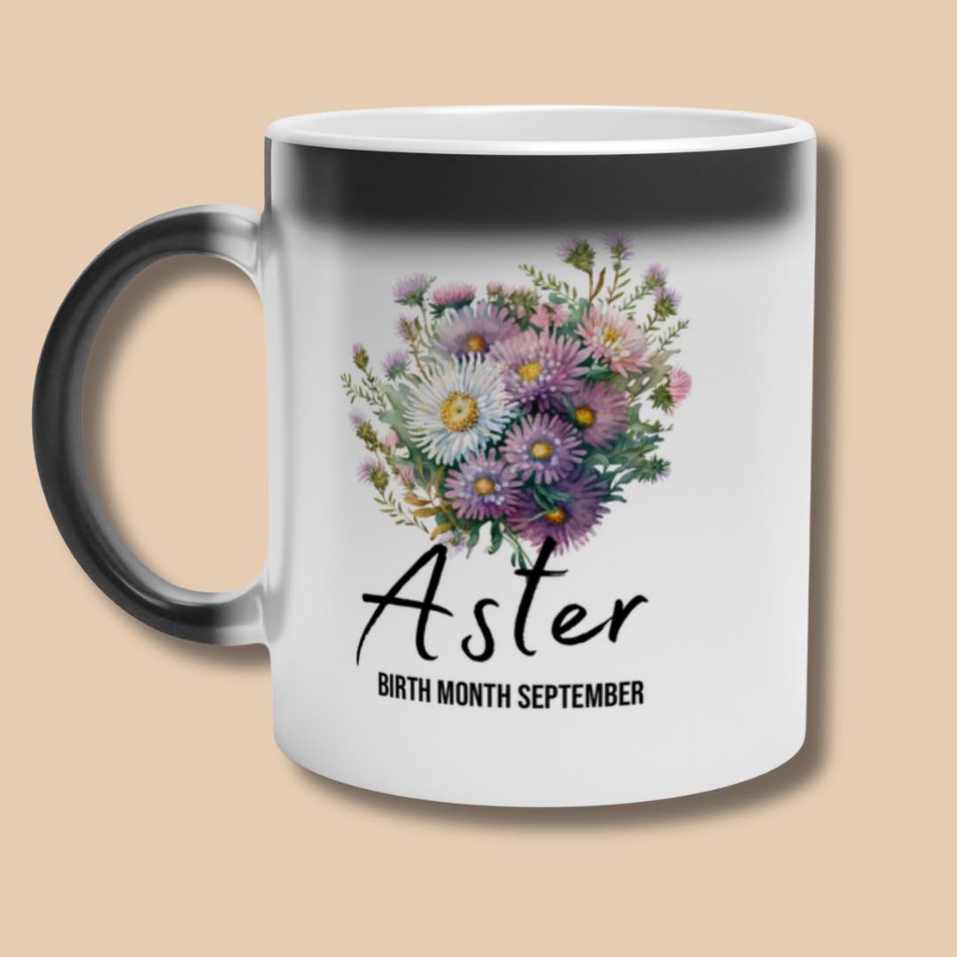 Aster flower -Magic 11oz Mug