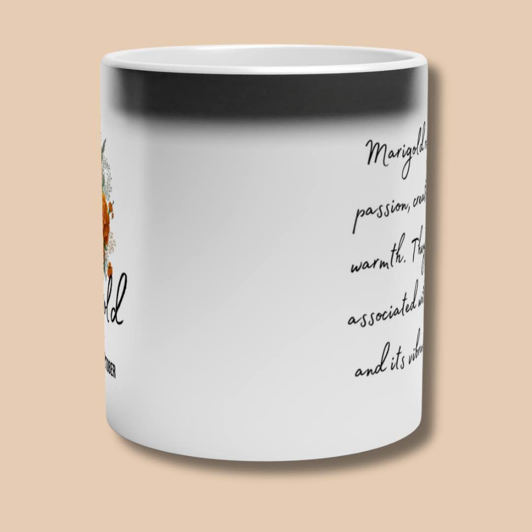 Marigold flower- magic 11oz Mug