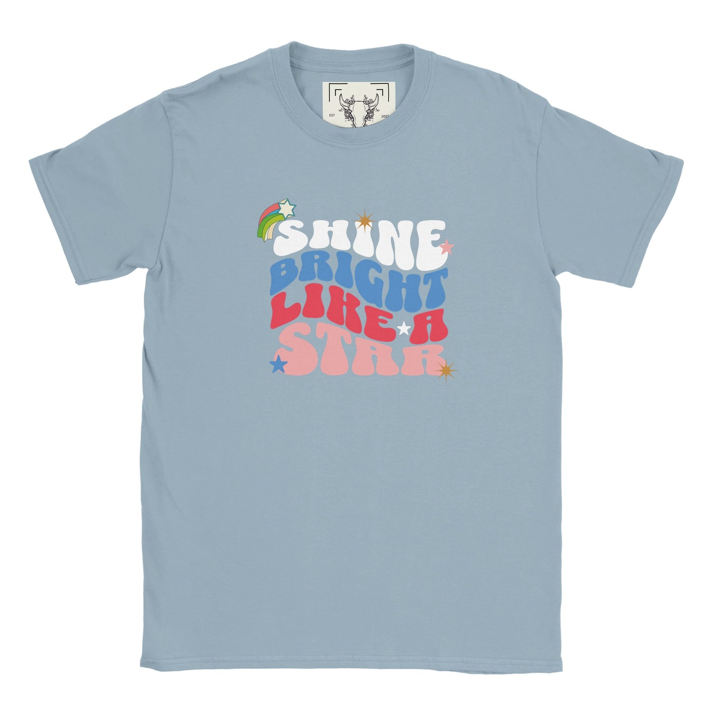 Shine bright like a star Classic Kids Crewneck T-shirt