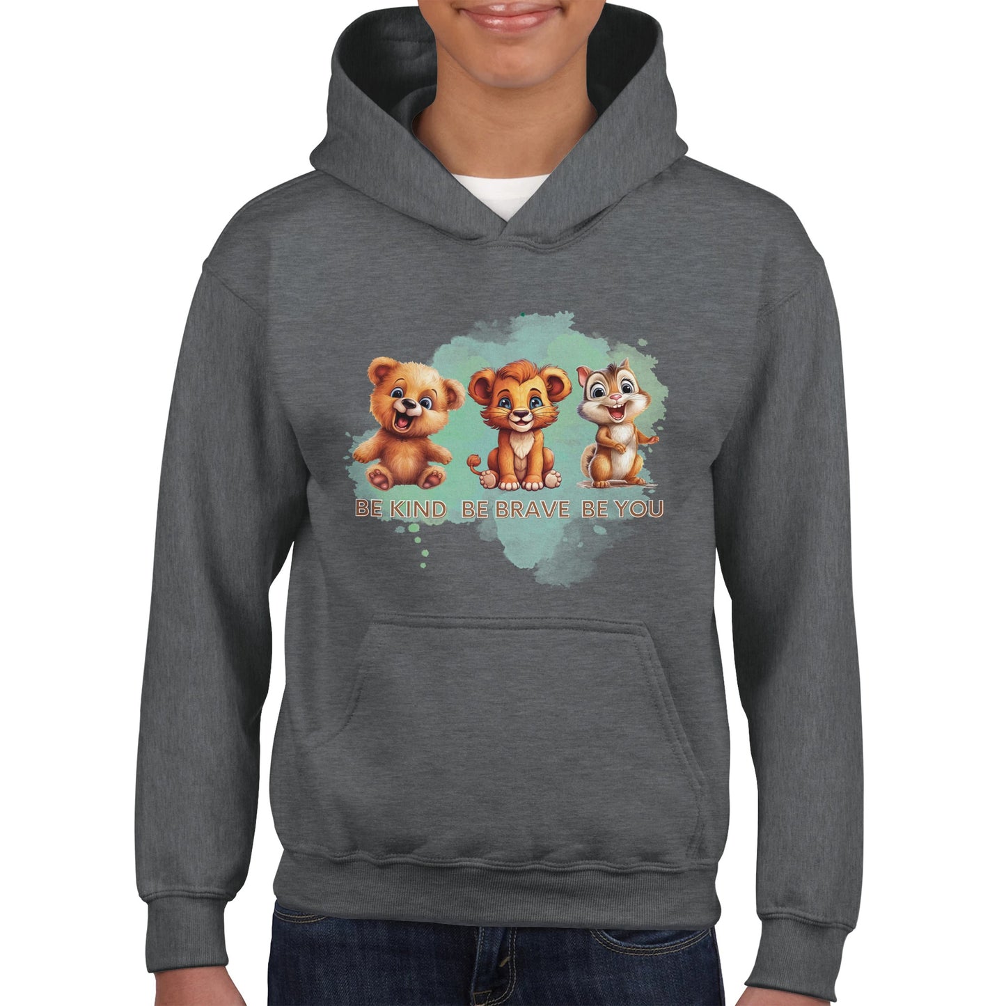 Be kind, be brave, be you Classic Kids Pullover Hoodie