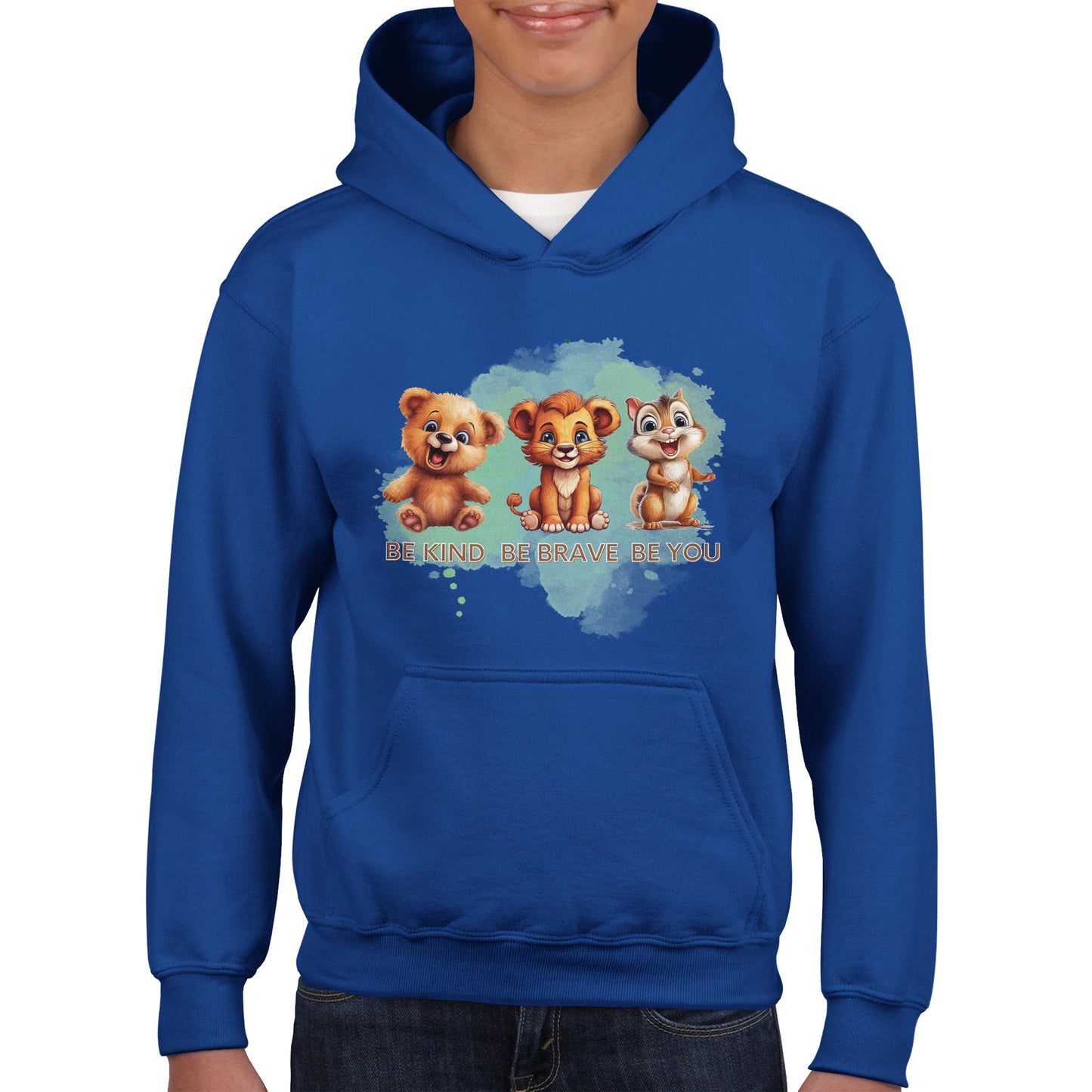 Be kind, be brave, be you Classic Kids Pullover Hoodie