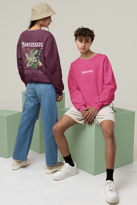 Narcissus, birth month December flower Classic Unisex Crewneck Sweatshirt